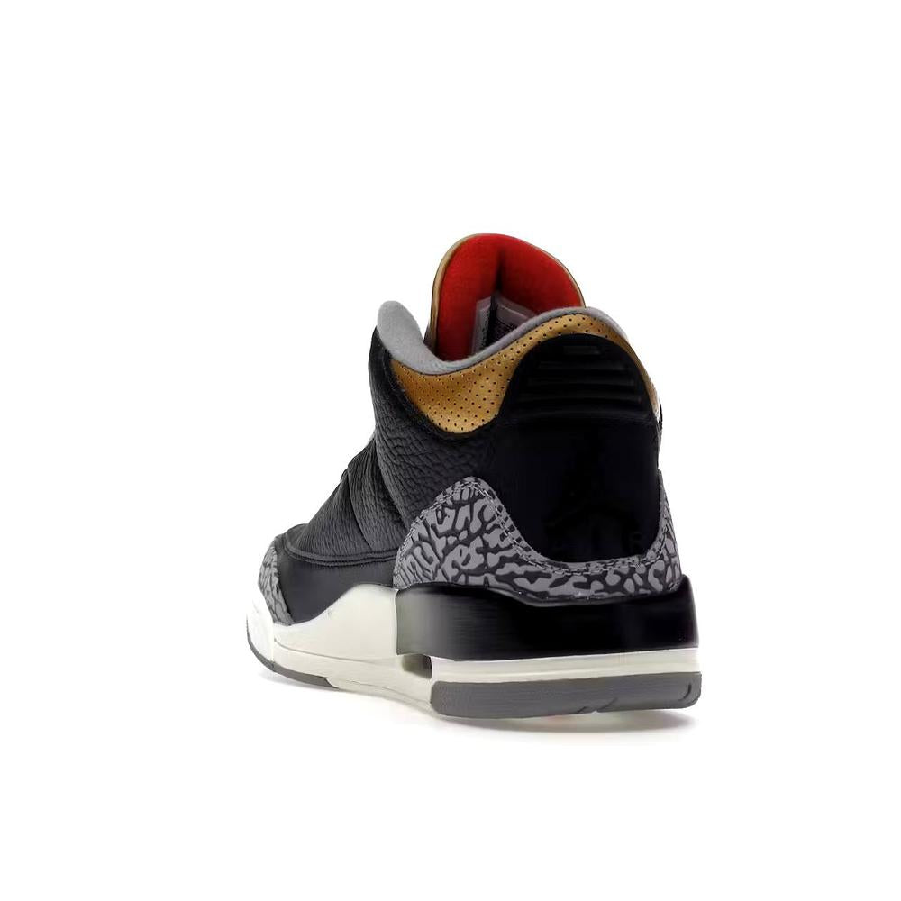 Air Jordan 3 Retro Black Cement Gold W