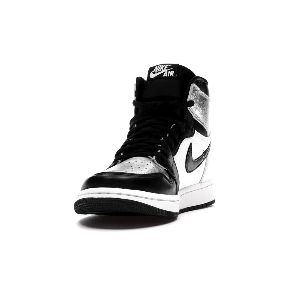 Air Jordan 1 High Silver Toe W