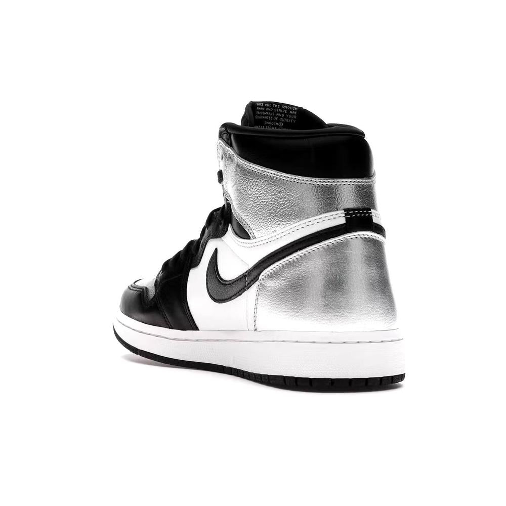 Air Jordan 1 High Silver Toe W