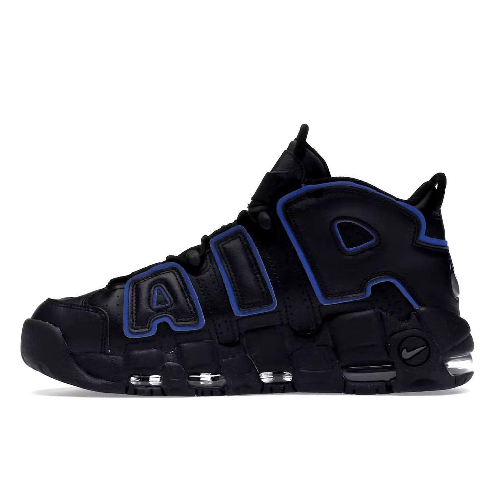 Nike Air More Uptempo 96 Black Game Royal Iron Grey