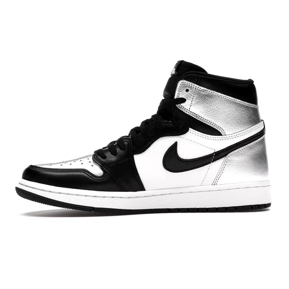 Air Jordan 1 High Silver Toe W