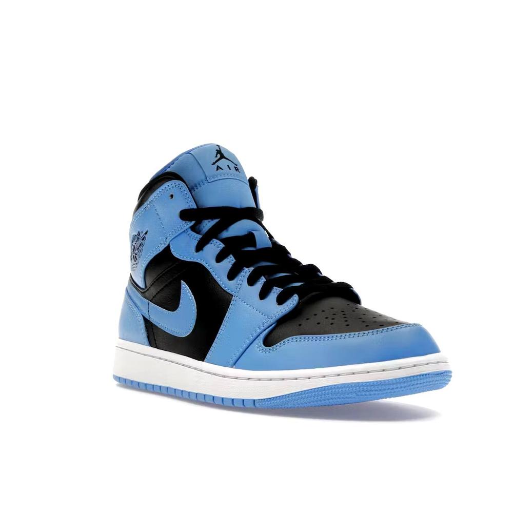 Air Jordan 1 Mid University Blue Black