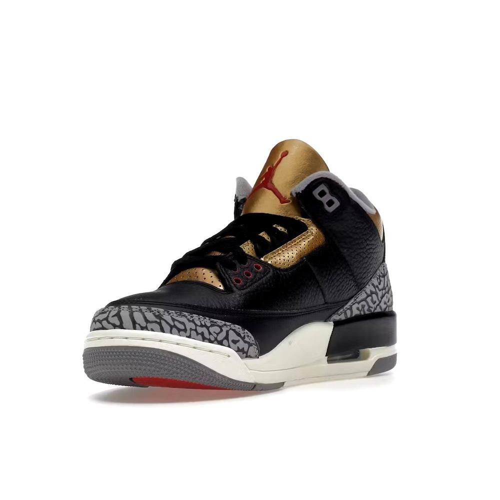 Air Jordan 3 Retro Black Cement Gold W