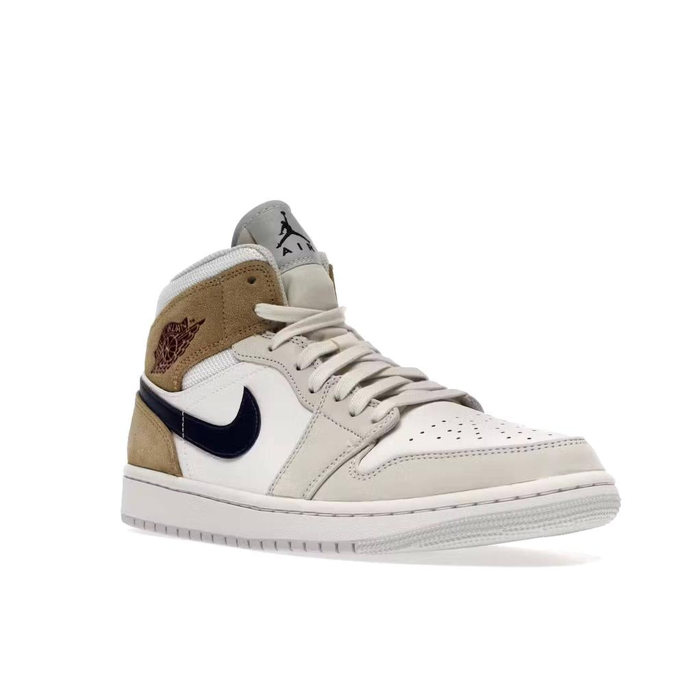 Air Jordan 1 Mid Tan Suede