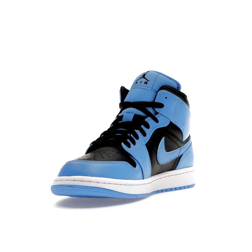 Air Jordan 1 Mid University Blue Black