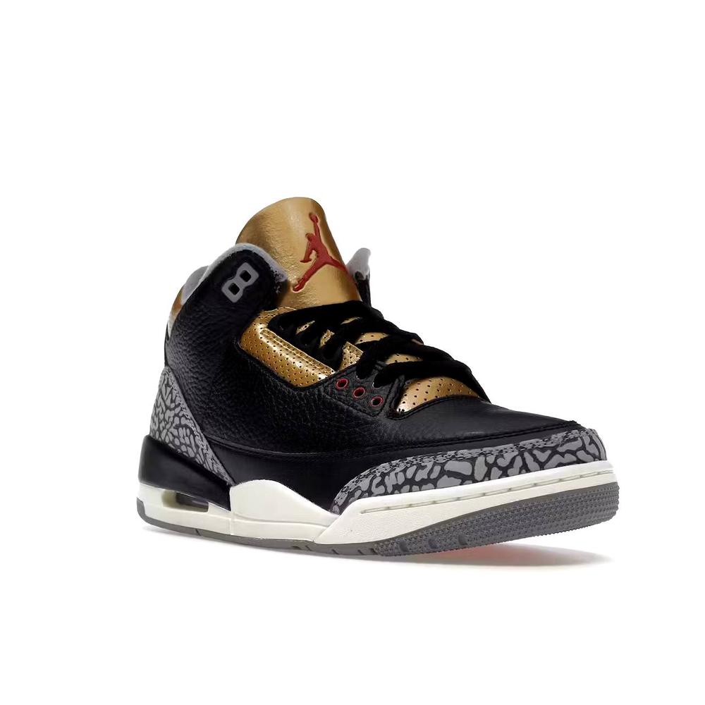 Air Jordan 3 Retro Black Cement Gold W