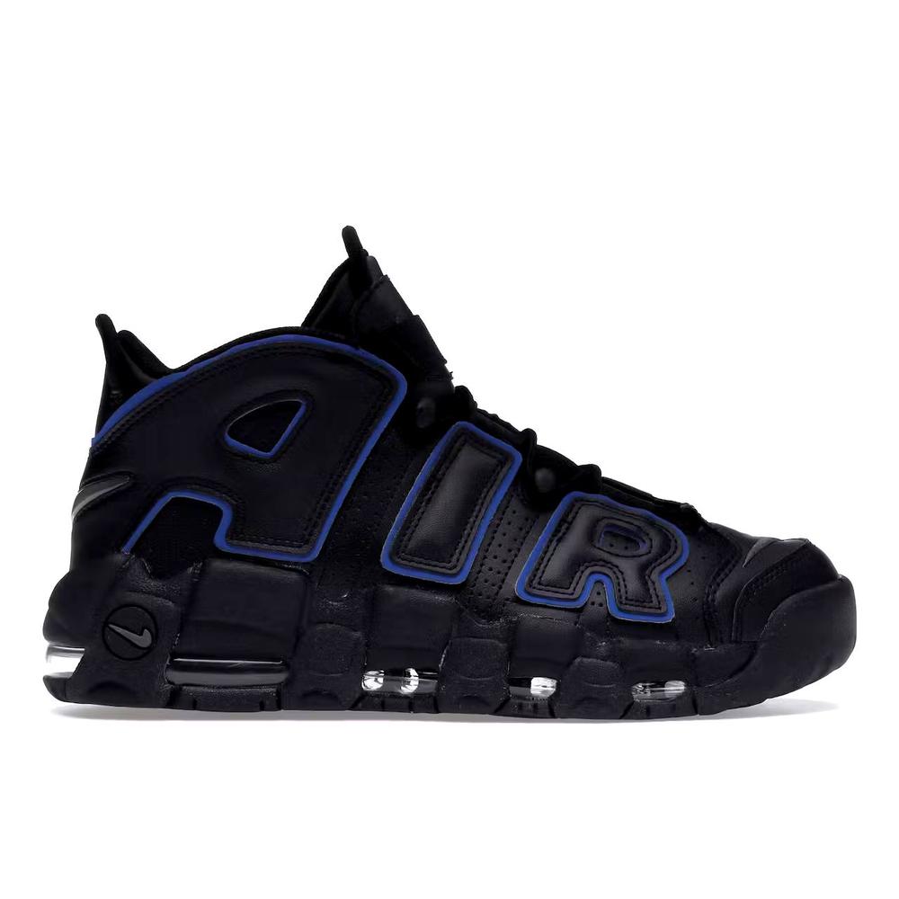 Nike Air More Uptempo 96 Black Game Royal Iron Grey