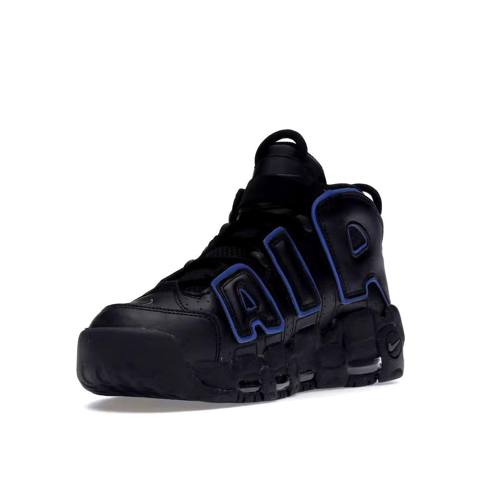 Nike Air More Uptempo 96 Black Game Royal Iron Grey