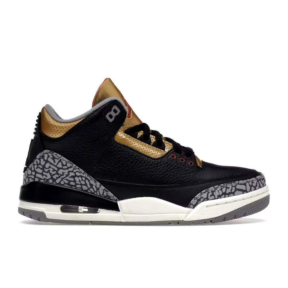 Air Jordan 3 Retro Black Cement Gold W