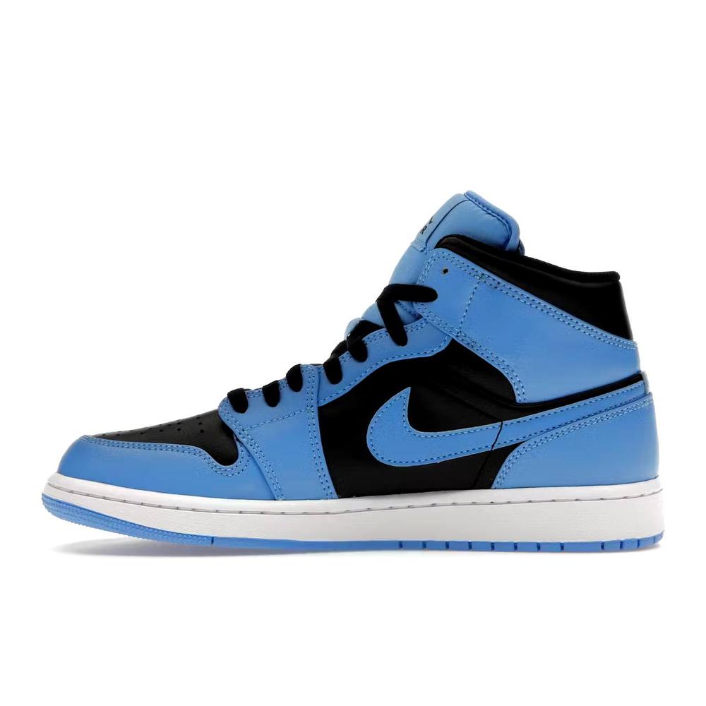 Air Jordan 1 Mid University Blue Black