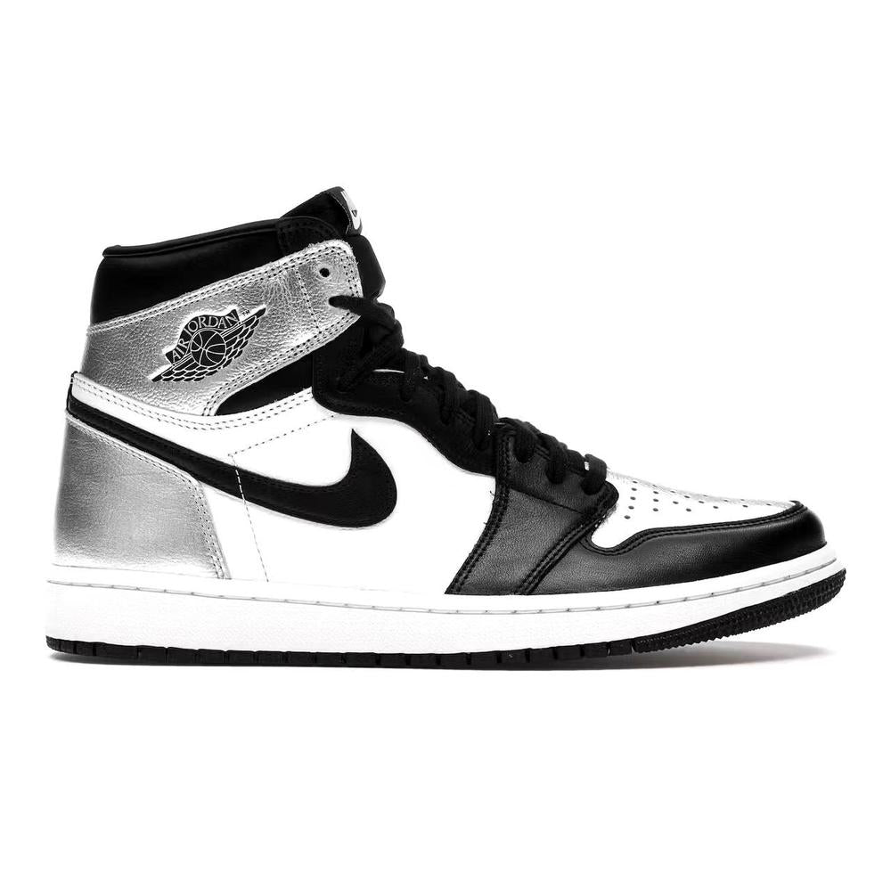 Air Jordan 1 High Silver Toe W