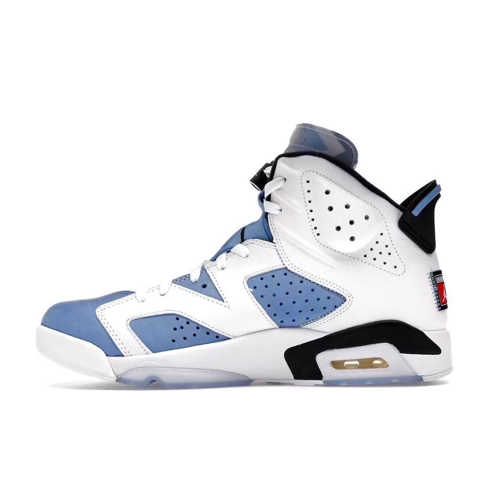 Air Jordan 6 Retro UNC White