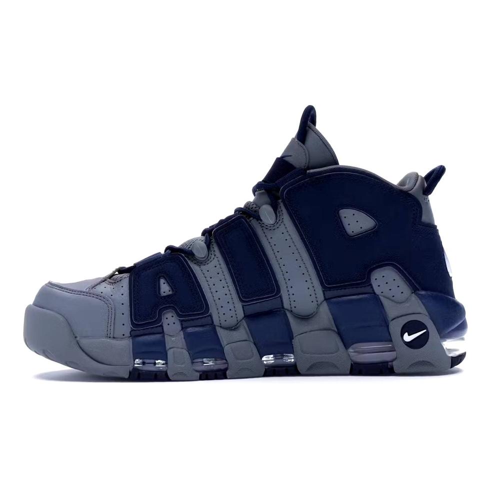 Nike Air More Uptempo Cool Grey Midnight Navy